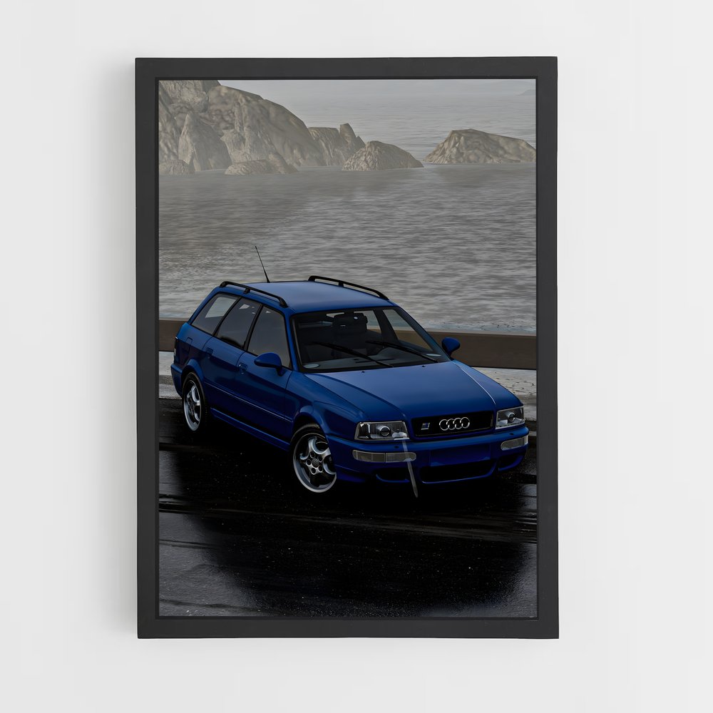 Poster L'Éclat de l'Asphalte – affiche Audi (vue 2)